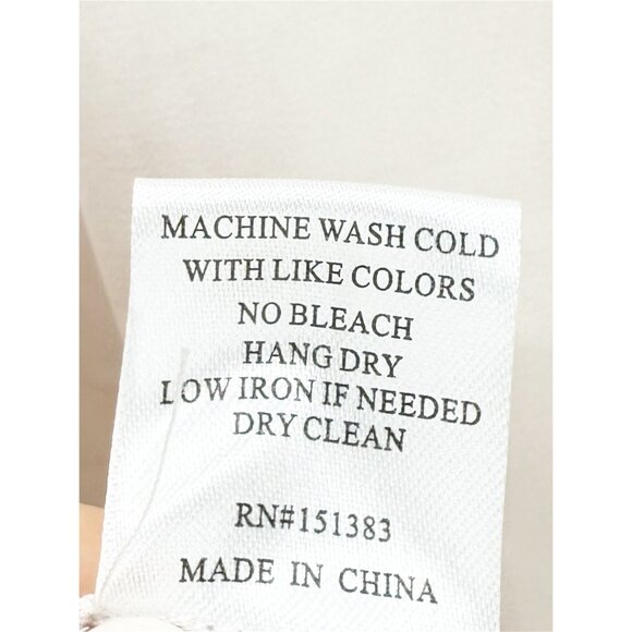 Sophie Cream Smocked Cut Current Air Blouse Sz S - Picture 9 of 10